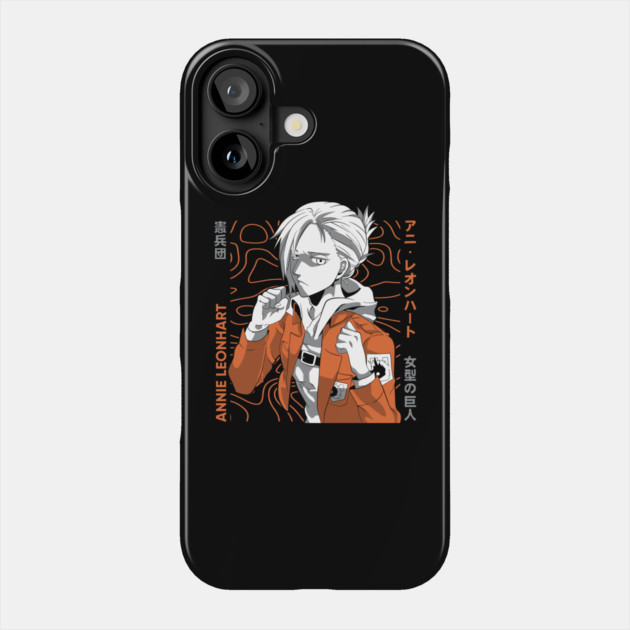 Annie Female Titan  Attack on Titan Phone Case by Otaku Vibes