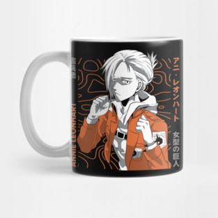 Annie Female Titan  Attack on Titan Mug