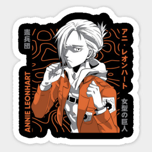 Annie Female Titan  Attack on Titan Magnet