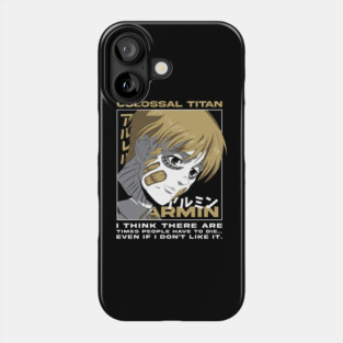 Armin Arlert: The Mind That Saved Humanity Phone Case