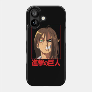 Eren Yeager: Attack on Titan - Reluctant Hero Phone Case