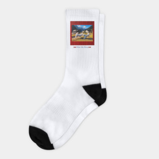Wear the Story – Hmong Red Frame & Village Companions Socks