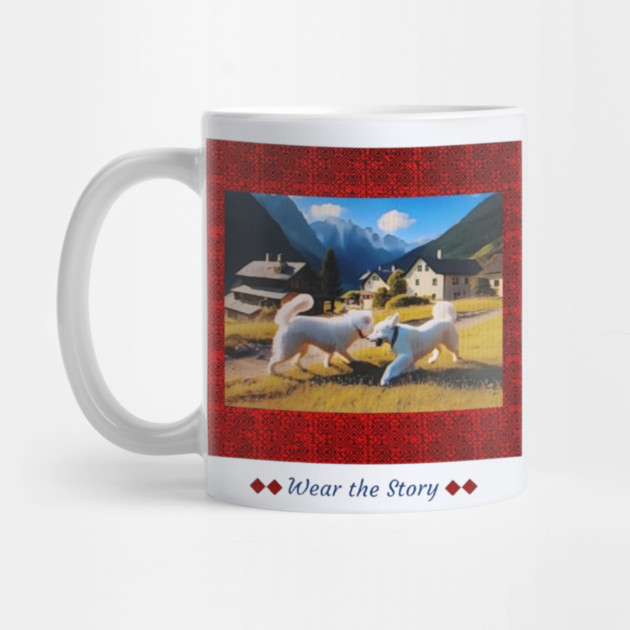 Wear the Story – Hmong Red Frame & Village Companions by Pimcolle