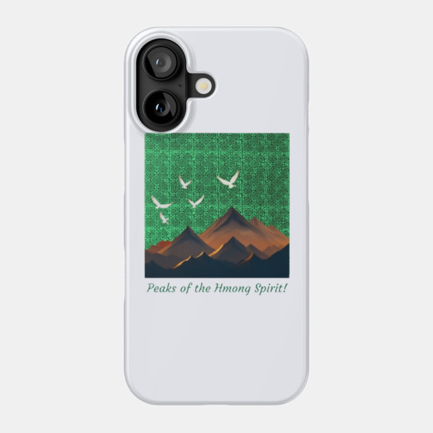 Peaks of the Hmong Spirit Phone Case by Pimcolle