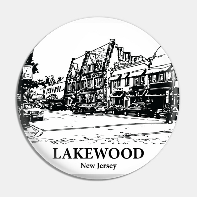 Lakewood - New Jersey Pin by Lakeric