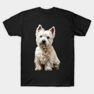 West Highland Terrier Dog Westie T-Shirt