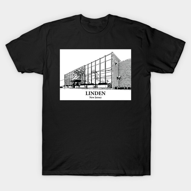 Linden - New Jersey T-Shirt by Lakeric