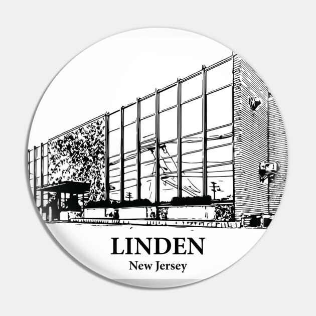 Linden - New Jersey Pin by Lakeric