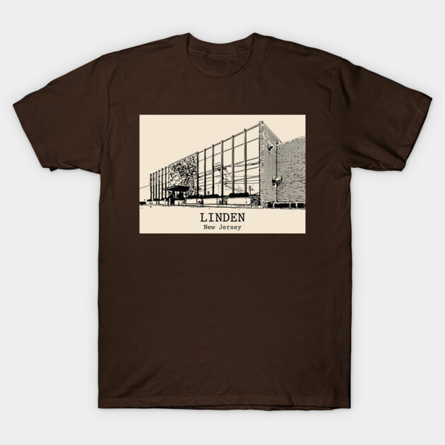 Linden - New Jersey T-Shirt by Lakeric