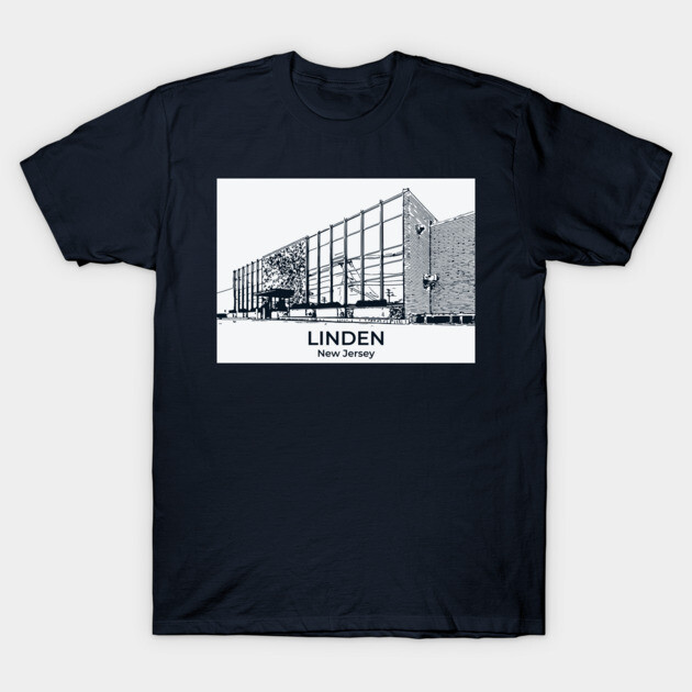 Linden - New Jersey T-Shirt by Lakeric