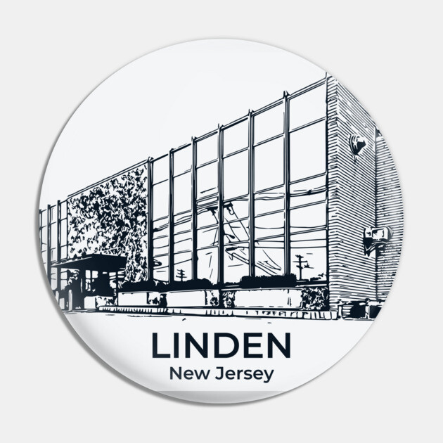 Linden - New Jersey Pin by Lakeric
