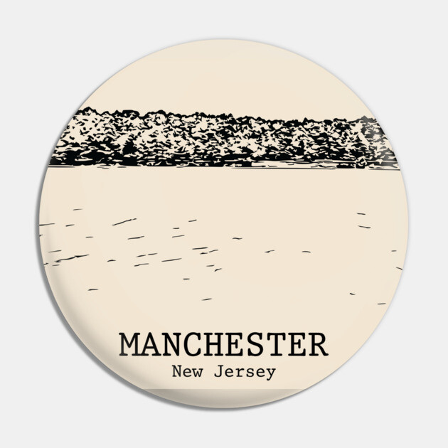 Manchester - New Jersey Pin by Lakeric
