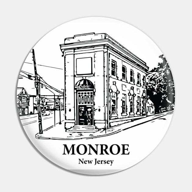 Monroe - New Jersey Pin by Lakeric