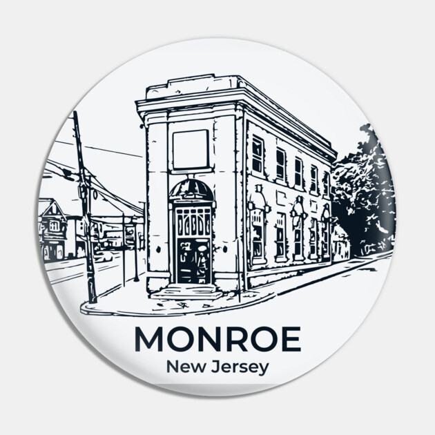 Monroe - New Jersey Pin by Lakeric