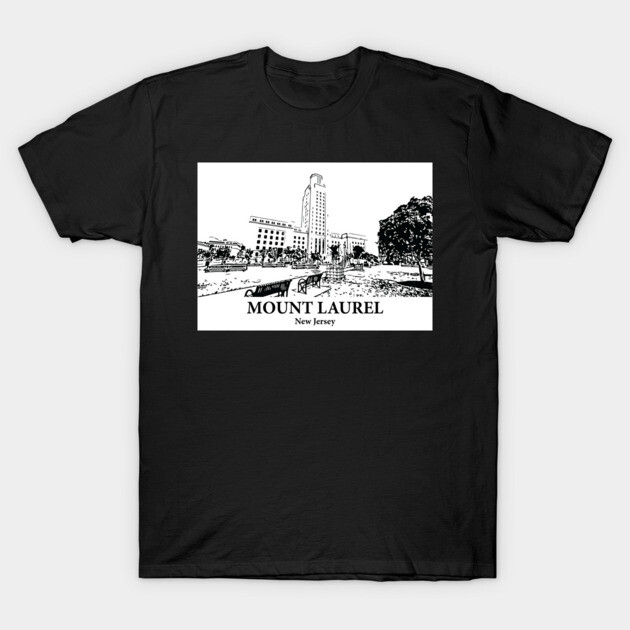 Mount Laurel - New Jersey T-Shirt by Lakeric