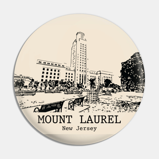 Mount Laurel - New Jersey Pin by Lakeric