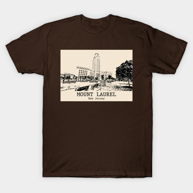 Mount Laurel - New Jersey T-Shirt by Lakeric