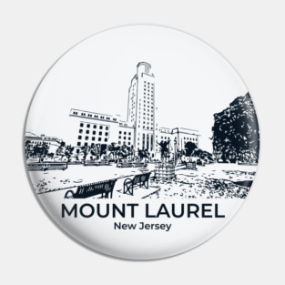 Mount Laurel - New Jersey Pin
