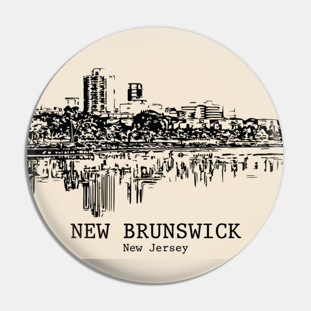 New Brunswick - New Jersey Pin by Lakeric