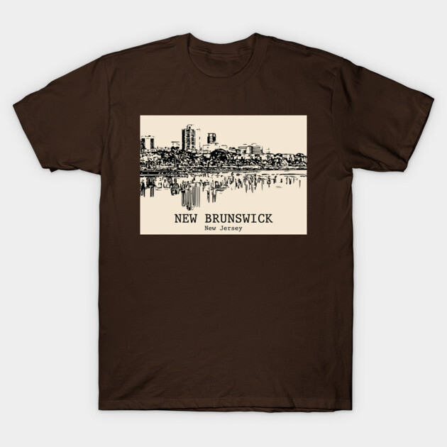 New Brunswick - New Jersey T-Shirt by Lakeric
