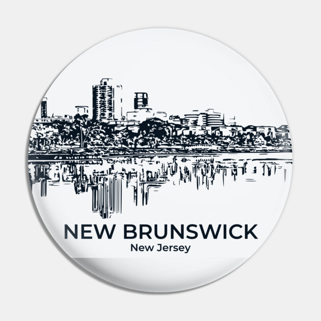 New Brunswick - New Jersey Pin by Lakeric