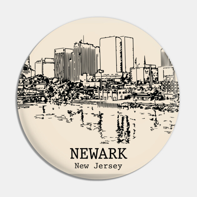 Newark - New Jersey Pin by Lakeric