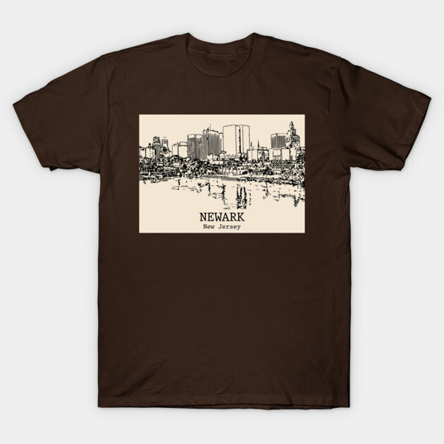 Newark - New Jersey T-Shirt by Lakeric