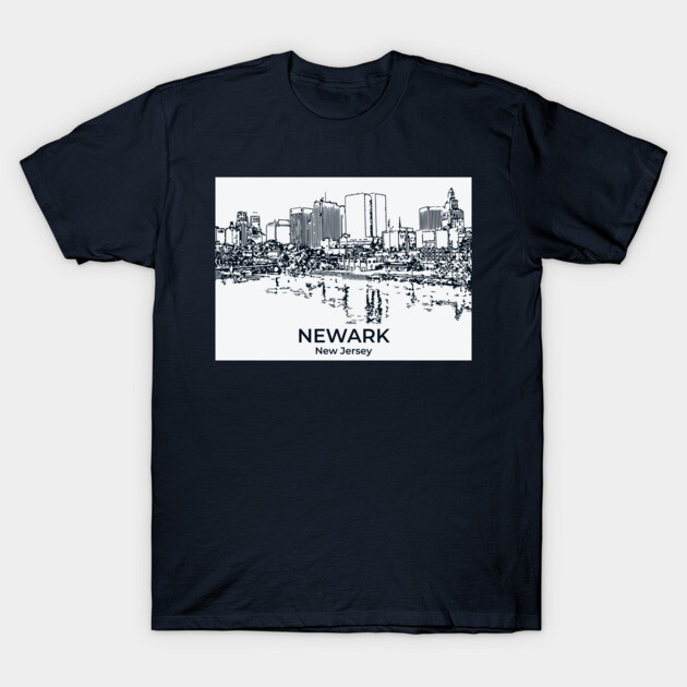 Newark - New Jersey T-Shirt by Lakeric
