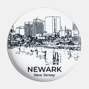 Newark - New Jersey Pin