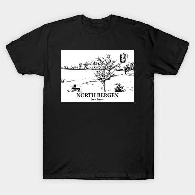 North Bergen - New Jersey T-Shirt by Lakeric