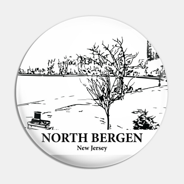 North Bergen - New Jersey Pin by Lakeric