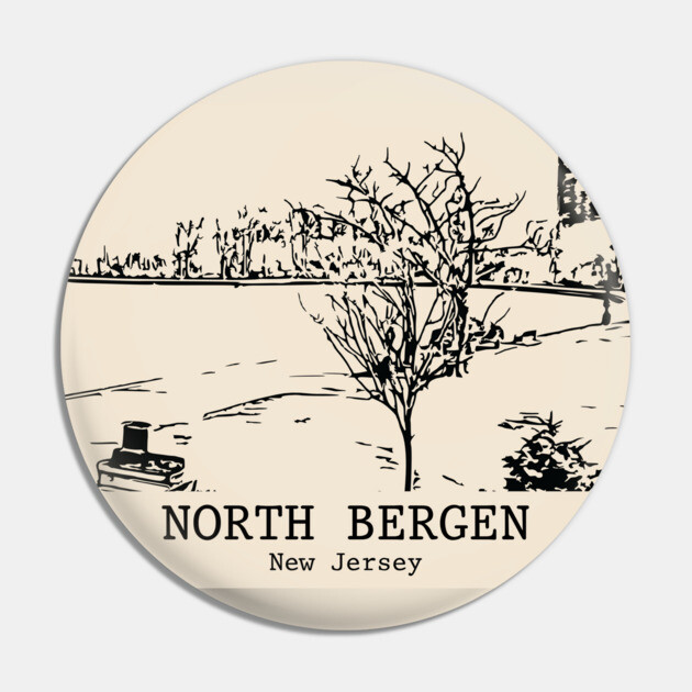 North Bergen - New Jersey Pin by Lakeric