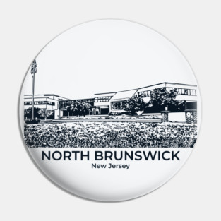 North Brunswick - New Jersey Pin