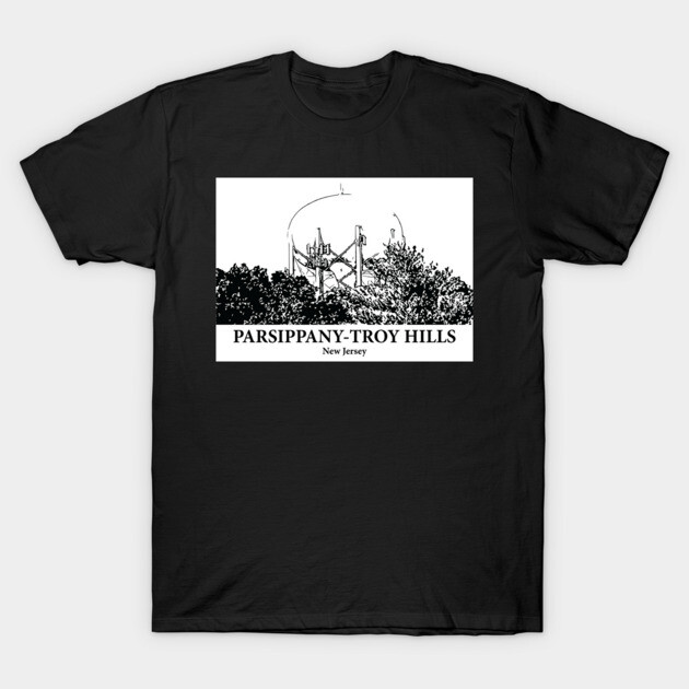 Parsippany–Troy Hills - New Jersey T-Shirt by Lakeric