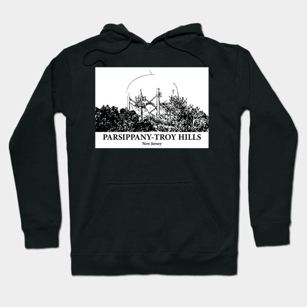 Parsippany–Troy Hills - New Jersey Hoodie by Lakeric