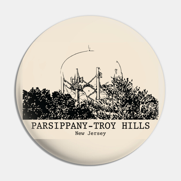 Parsippany–Troy Hills - New Jersey Pin by Lakeric