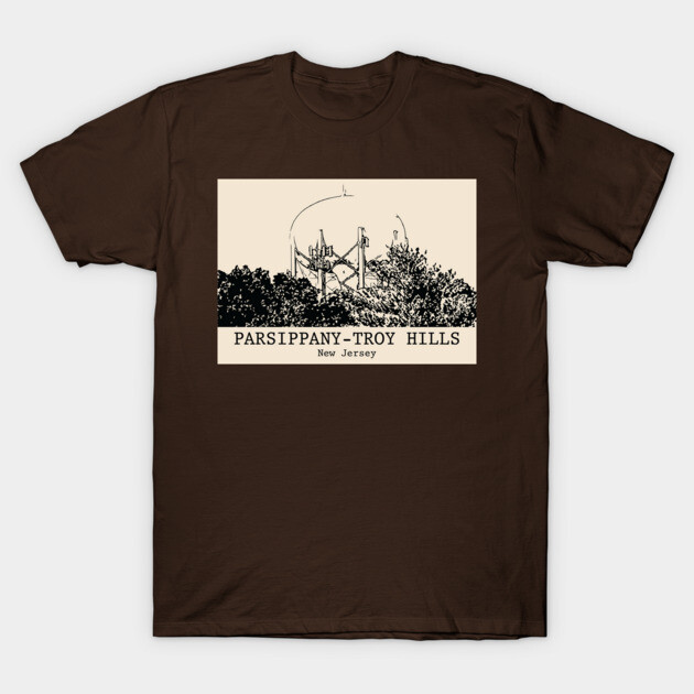 Parsippany–Troy Hills - New Jersey T-Shirt by Lakeric