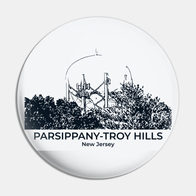 Parsippany–Troy Hills - New Jersey Pin by Lakeric