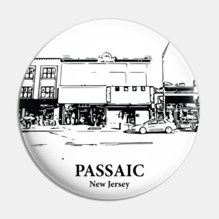 Passaic - New Jersey Pin