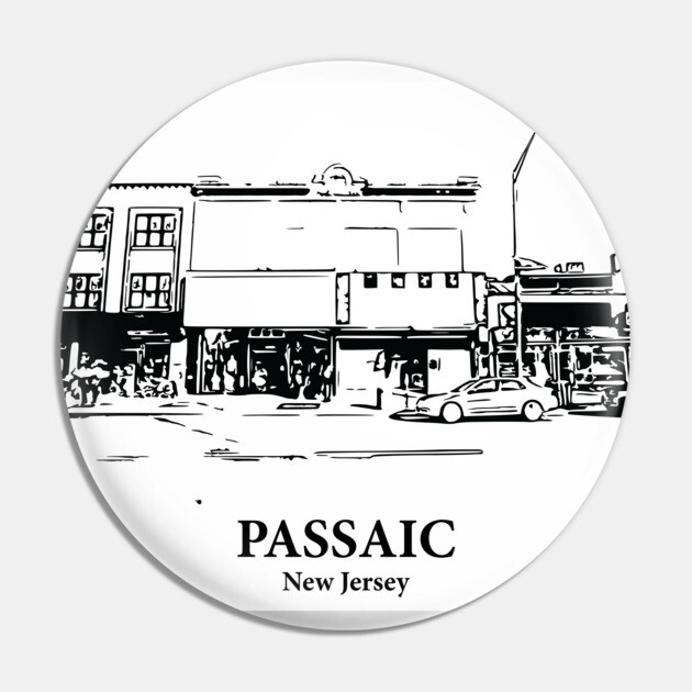 Passaic - New Jersey Pin by Lakeric