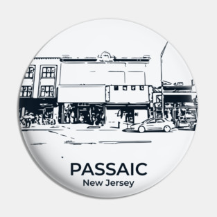 Passaic - New Jersey Pin