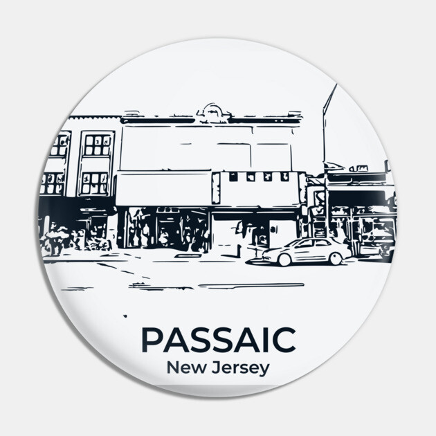 Passaic - New Jersey Pin by Lakeric