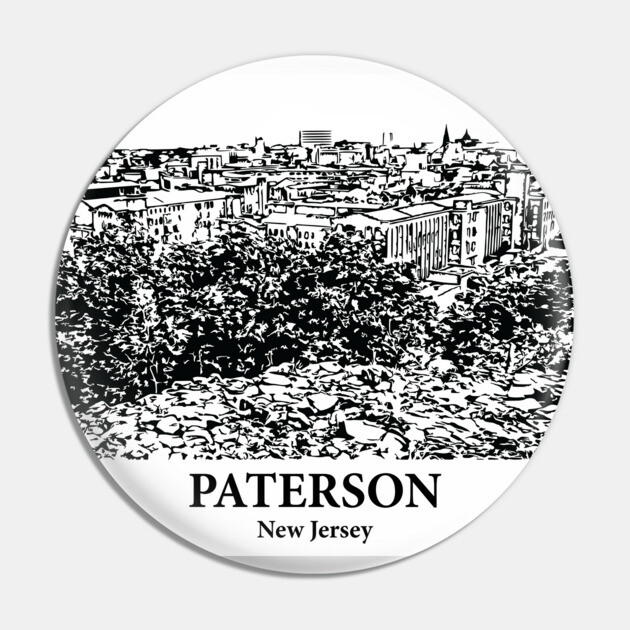 Paterson - New Jersey Pin by Lakeric