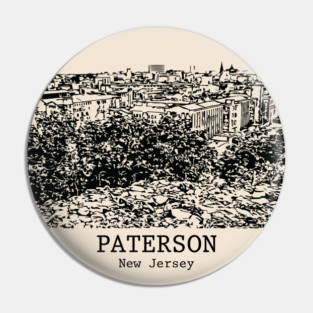 Paterson - New Jersey Pin