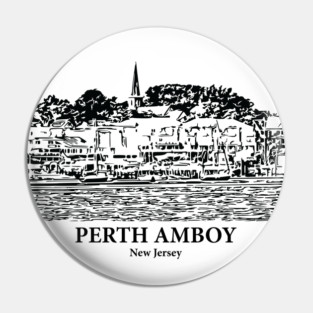 Perth Amboy - New Jersey Pin