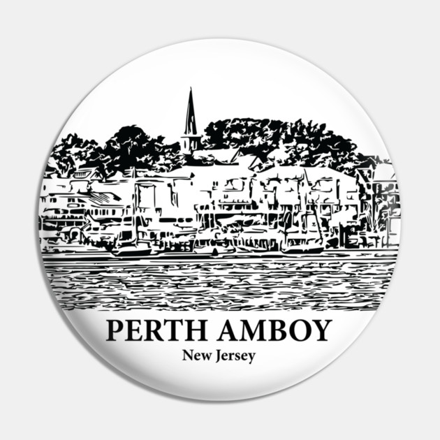 Perth Amboy - New Jersey Pin by Lakeric
