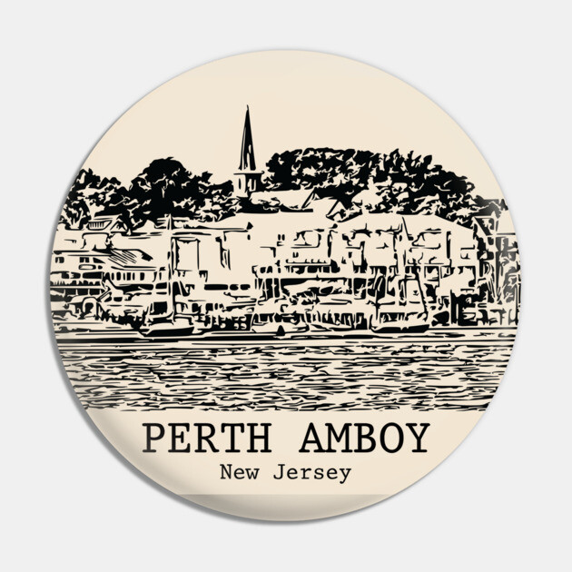 Perth Amboy - New Jersey Pin by Lakeric