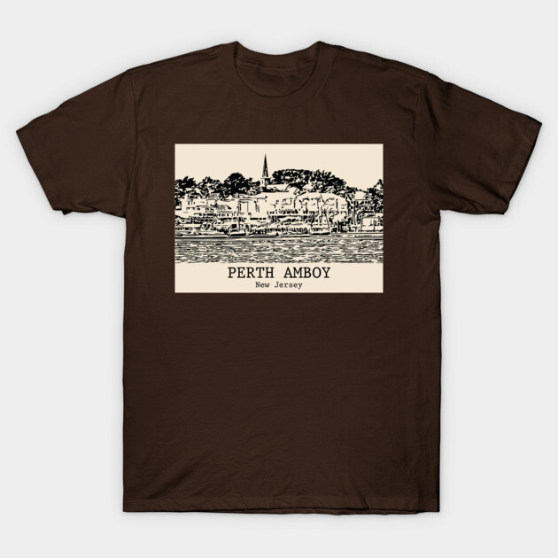 Perth Amboy - New Jersey T-Shirt by Lakeric