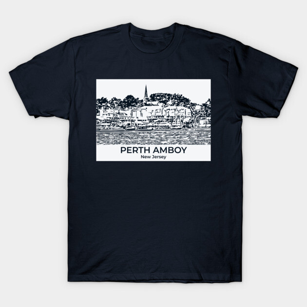 Perth Amboy - New Jersey T-Shirt by Lakeric