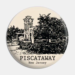 Piscataway – New Jersey Pin